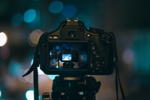 Camera Canon Taking Photo Photography Bokeh
